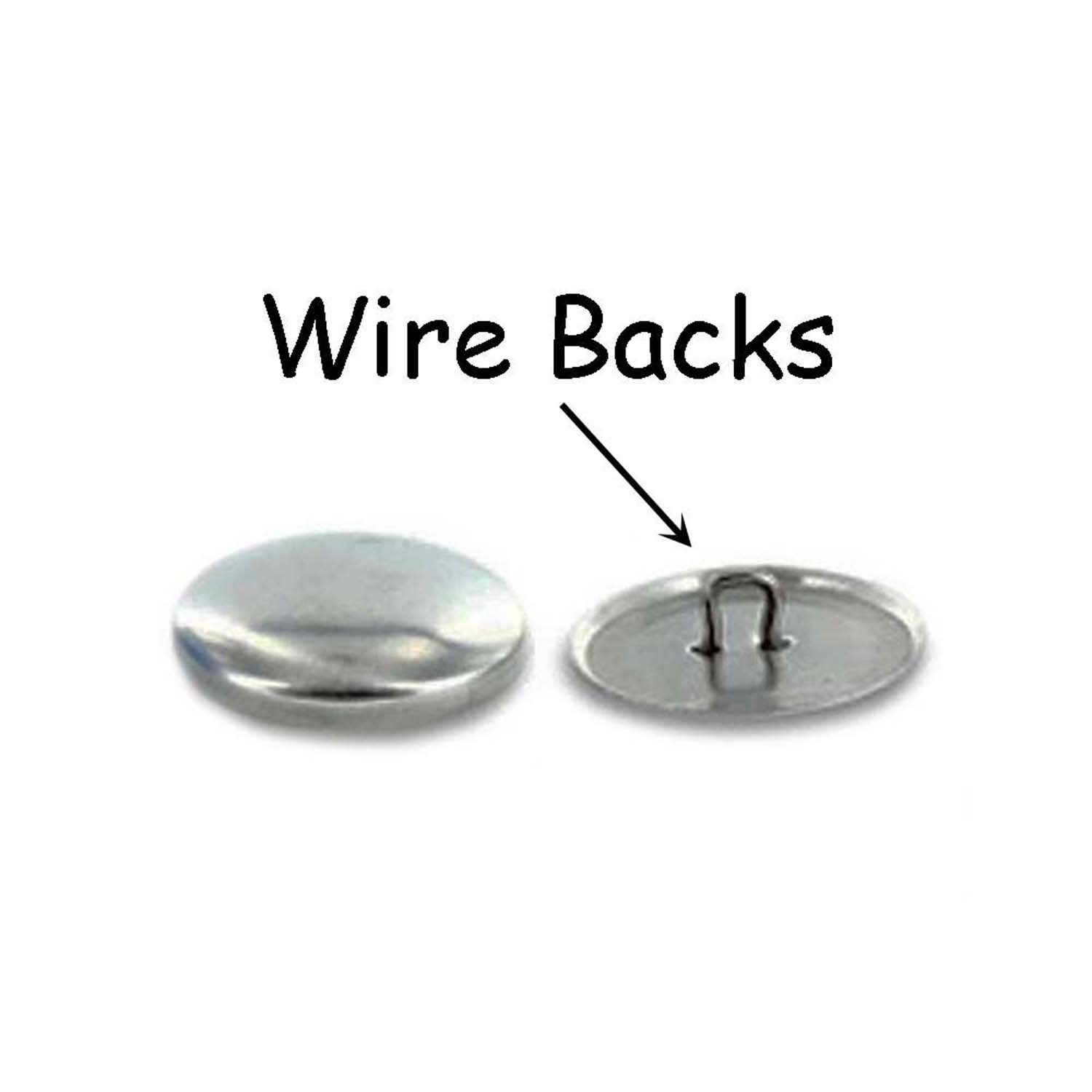 Button Molds, Upholstery Buttons, Wire Eye