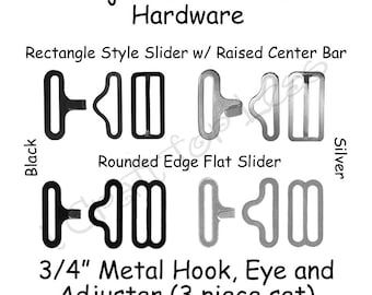 adjustable bow tie hardware