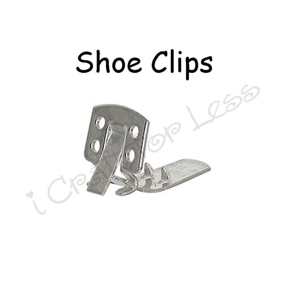 Shoe Clips Blanks 20 10 pair