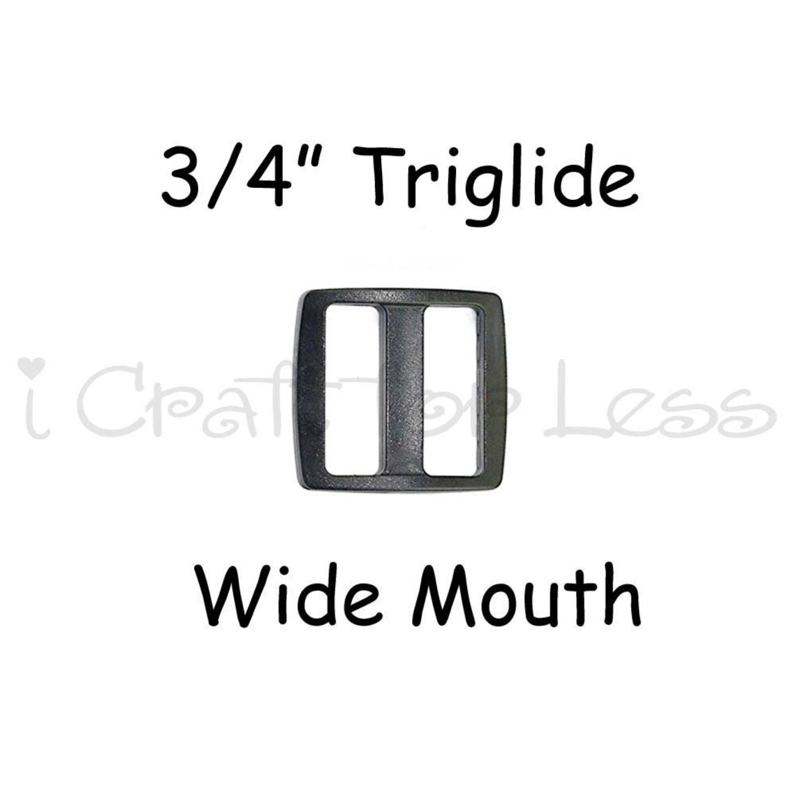 10 Black Dog Collar Hardware Kit 3/4 Inch Curved Buckle Etsy