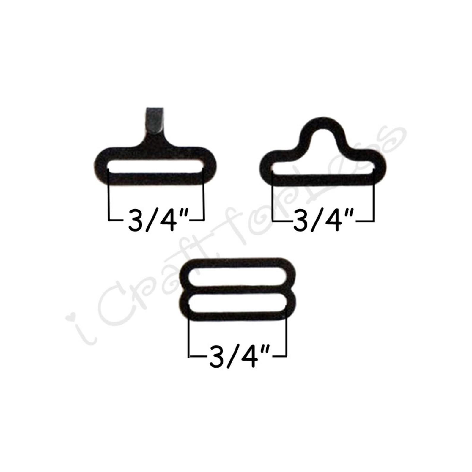 adjustable bow tie hardware