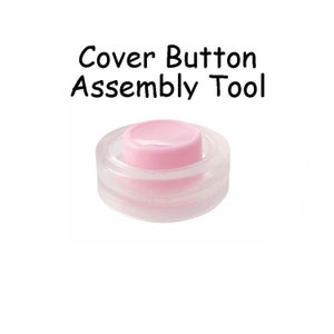 Cover Buttons Starter Kit with Tool Pick Size Flat Backs Free Instructions SEE COUPON image 3