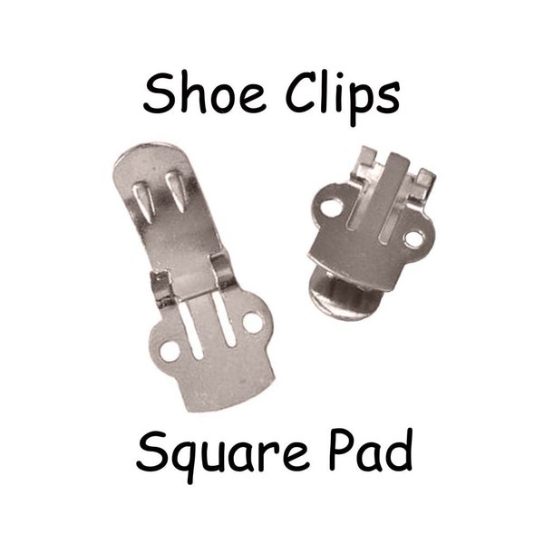 Shoe Clips Blanks - 10 (5 pairs) - SEE COUPON
