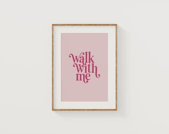 2026 Young Women Youth Theme Walk With Me Digital Download Printable Pink
