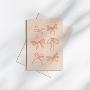 Lot de 10 cartes de voeux | Cartes vierges | Cartes nuptiales de douche | Cadeau d'enterrement de vie de jeune fille | Toutes les cartes d'occasion | Cartes d'anniversaire | Rose | Arcs | Cadeau