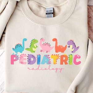 Sweatshirt pediatrische radiologie, zweet pediatrische radiologie, shirt PEDS, shirt verpleegkundige pediatrie, shirt radiologie, shirt radiologie technoloog