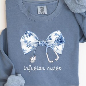 Infusion Nurse Sweatshirt, Infusion Nurse Shirt, Infusion Nurse Gift, IV Nurse Shirt, Nurse Appreciation Shirt, Registered Nurse Apparel