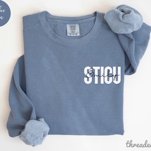 STICU Nurse Sweatshirt, Custom STICU Nurse Sweater, STICU Nurse Gift, Nurse Appreciation Gift, Surgical Trauma Icu