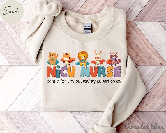 NICU Sweatshirt, NICU Nurse Sweatshirt, NICU Nurse Sweater, Nicu - Main Image
