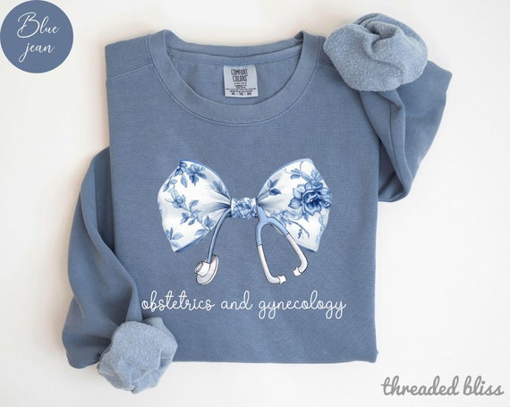 OBGYN Sweatshirt, Personalized Obgyn Shirt, Obgyn Gift, Obgyn