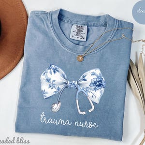 Trauma Nurse Shirt, Emergency RN Tee, Funny Trauma Nurse Gift, TICU Graduation Shirt, Nurse Appreciation T-Shirt