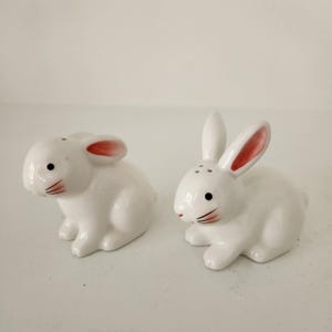 Sale e pepe in ceramica a forma di coniglio