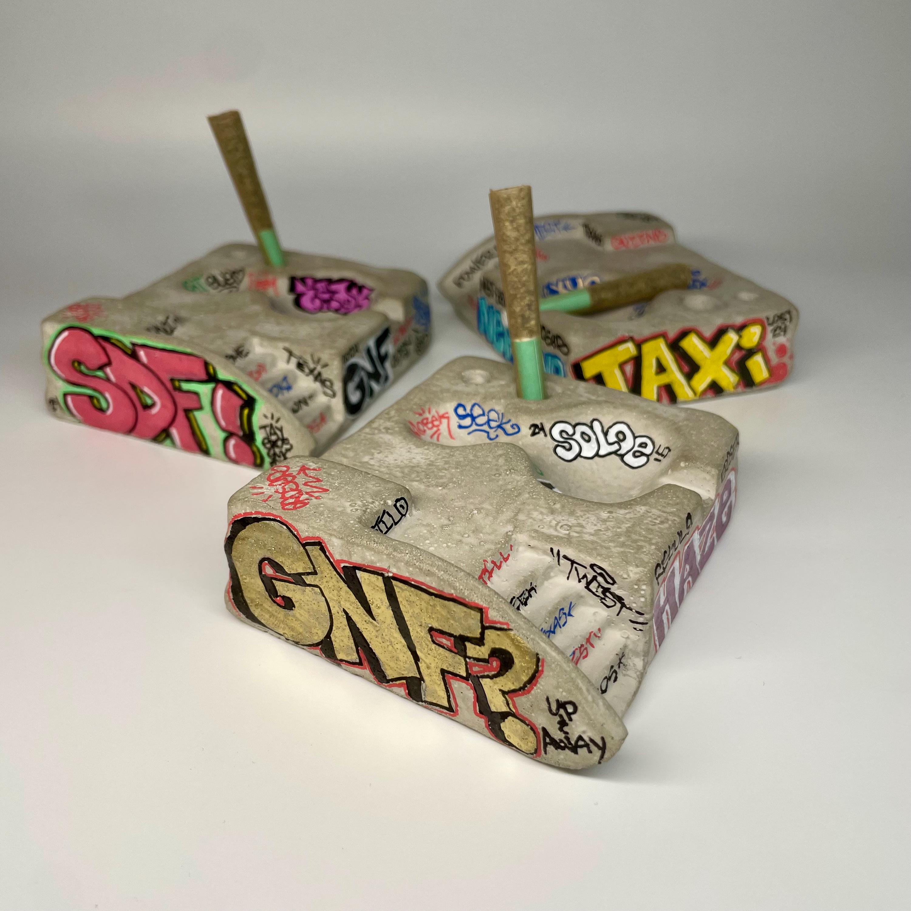 少年インザフッドGRAFFITI POOL ASH TRAY by K.C.V 少年