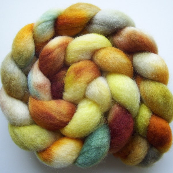 Sweet Orchard - Hand dyed BFL Combed Top - 4oz