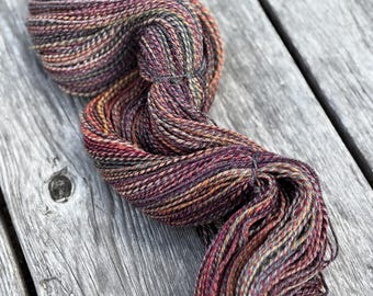 3 ply Handspun Targhee/Bamboo/Silk Sock Yarn • 475 yards • SIGGI