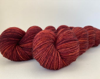Hand Dyed MCN Sock Yarn • 420yards “Chieftain”