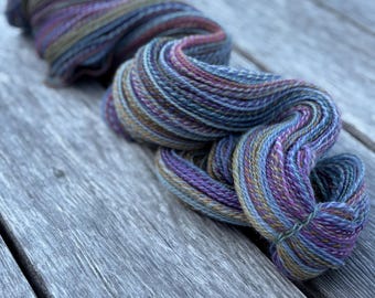 2ply Handspun Polwarth Sock Yarn • 3.8oz & 450 • PENELOPE