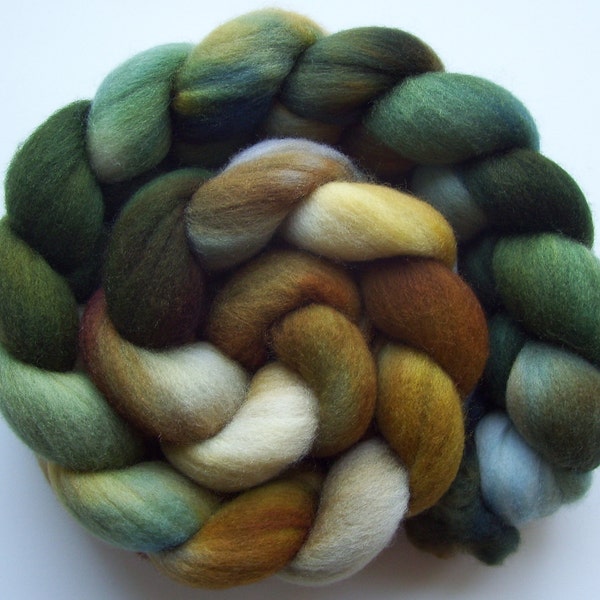 Weathered Penny - Hand dyed Merino Combed Top - 4oz