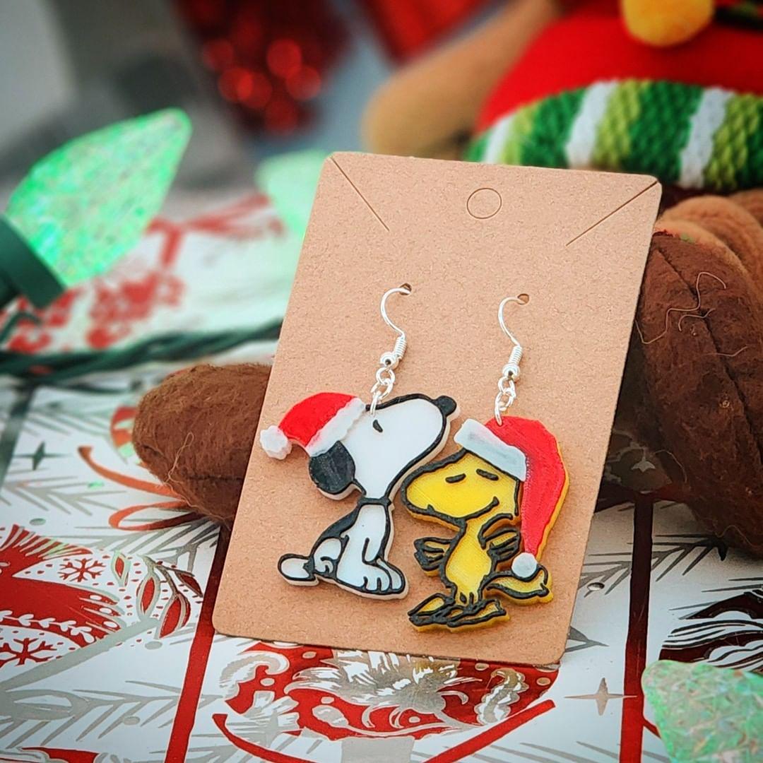 Rivera3DPrinting Festive Holiday Christmas Jewelry