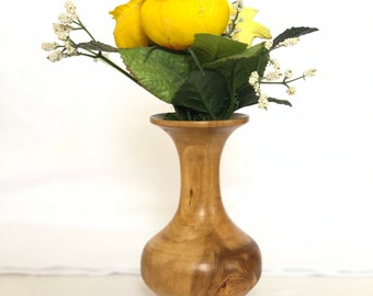 Minimalist Vase - Flower Vase - New Home Gift - Handmade Wooden Home Decor - Closing Gift For Buyers- First Home Gift - Girlfriend Gift