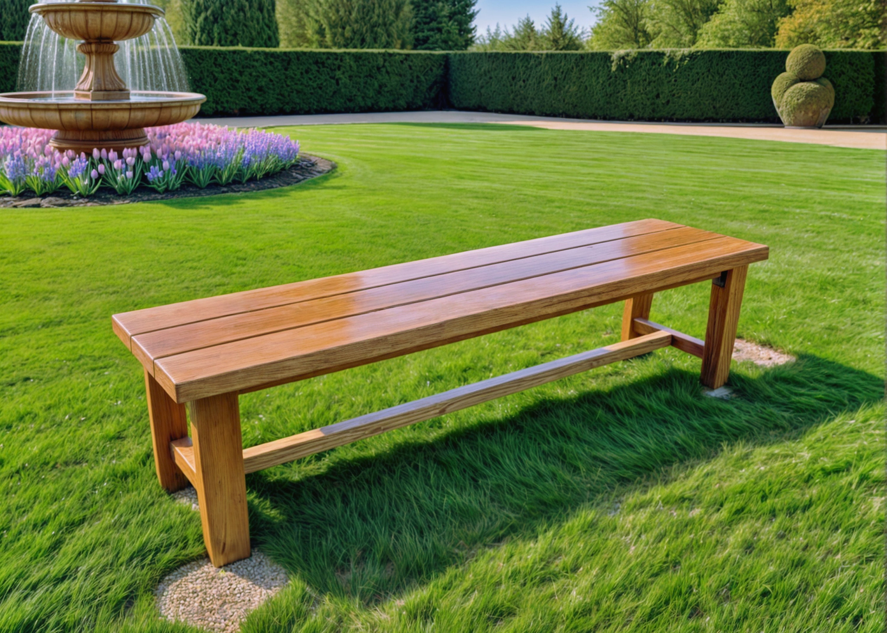 DIY Patio Bench Plans, Outdoor Bench Plans, Garden Bench, Bench Plans, Patio Furniture, DIY Build Plans, Easy DIY Bench