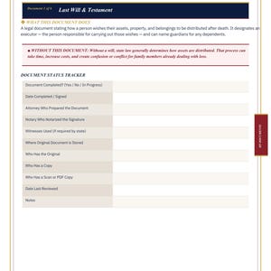 Innan krisen kommer, planeringspärm för familjevårdare, utskrivbar PDF-dokumentorganisatör för äldreomsorg bild 12