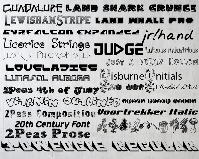 Mega Font Bundle, Supper Bundle Font, Handwritten Font, Modern Font ...