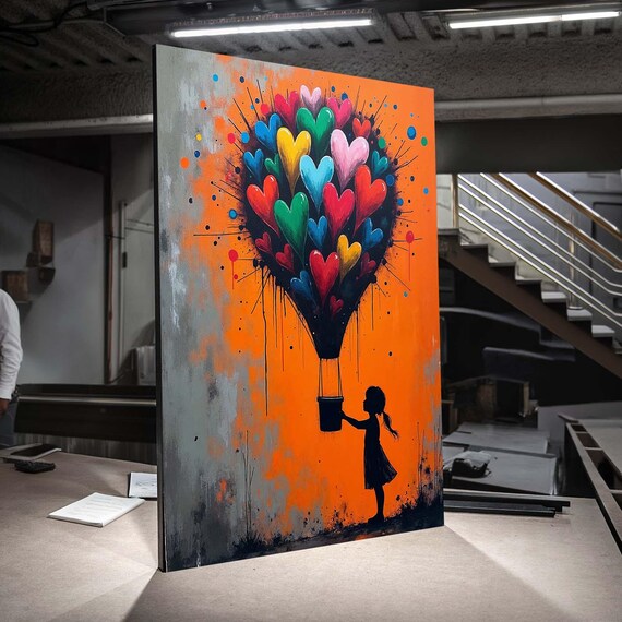 Wall Clock Flying Balloon カリモク BANKSY Wall Clock Flying Balloon カリモク BANKSY wall26 Framed