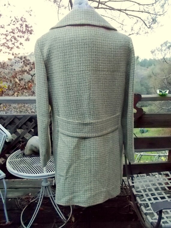 Princess Coat , Double Breasted Wool Houndstooth,… - image 2