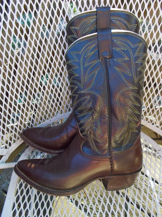 Vintage Nocona Boots,  late 50s early 60s era Cowb