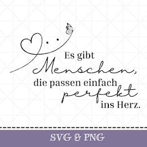 Archivo de trazador que dice SVG & PNG, amor, amistad, mejor amigo corazón mariposa archivo digital alemán