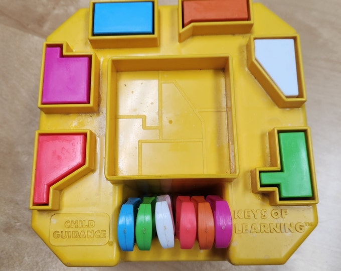 Original Child Guidance Keys of Learning Toy - Etsy