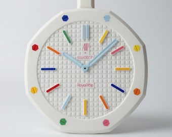 Réplique d'horloge murale Ap x Swatch
