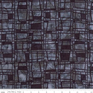 Batiks Retro Revival Dark Insignia