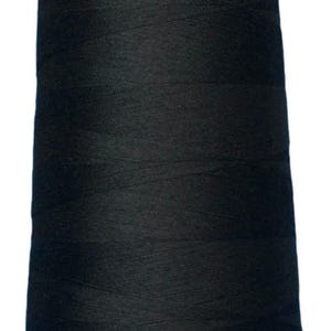 Omni-3026-Black-Polyester Thread 40wt 6000yd