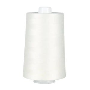 Omni-3002-Natural White-Polyester Thread 40wt 6000yd