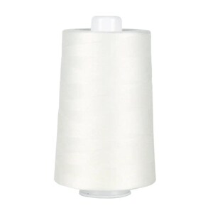 Omni-3002-Natural White-Polyester Thread 40wt 6000yd