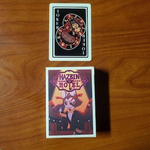 Carte da gioco da poker Hazbin Hotel Overlord Husk (con Alastor come guest star): il mazzo completo