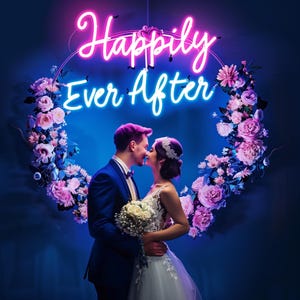 Custom Neon Sign for Wedding, Wall Decor, Neon Name Sign Wedding Decor, Neon Sign Custom Engagement Decor, Wedding Signs Personalized Gifts