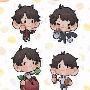 LADS stickersheet | Caleb | SET #4