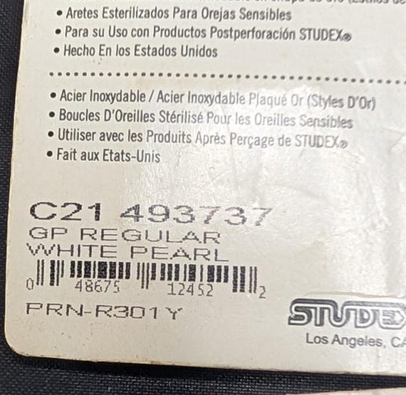 Studex ear piercing studs - image 9