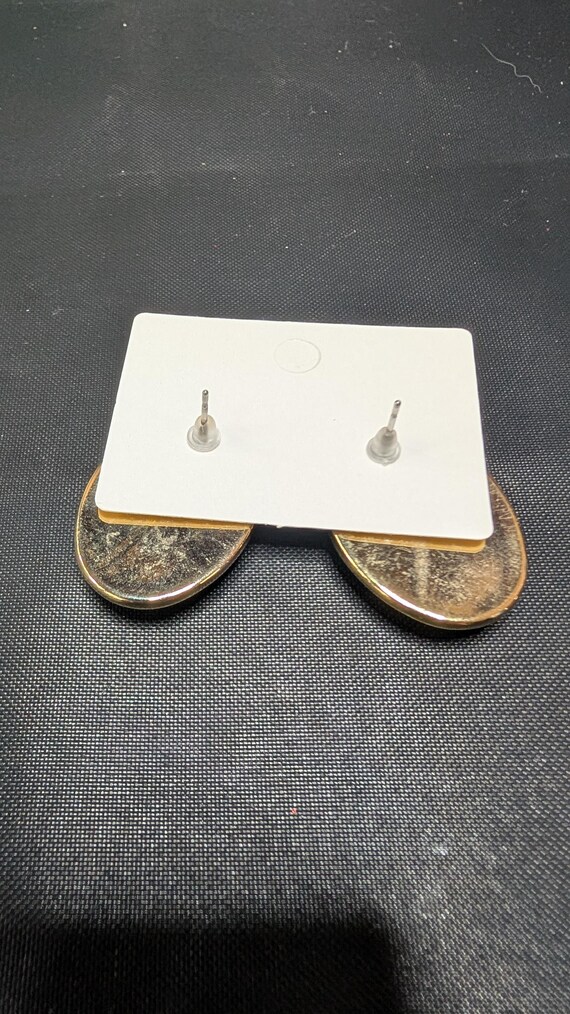 Ovals abalone shell earrings - image 9