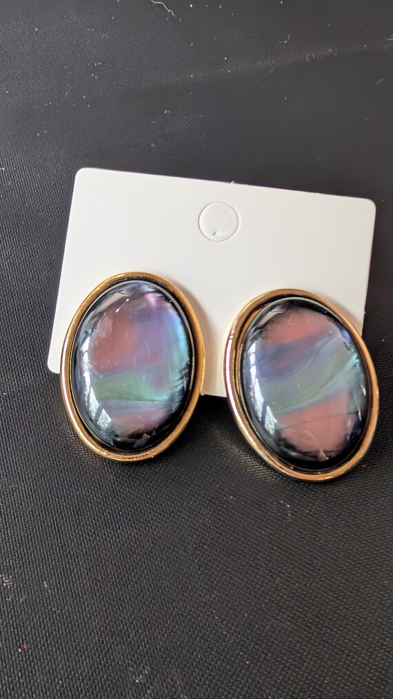 Ovals abalone shell earrings - image 6