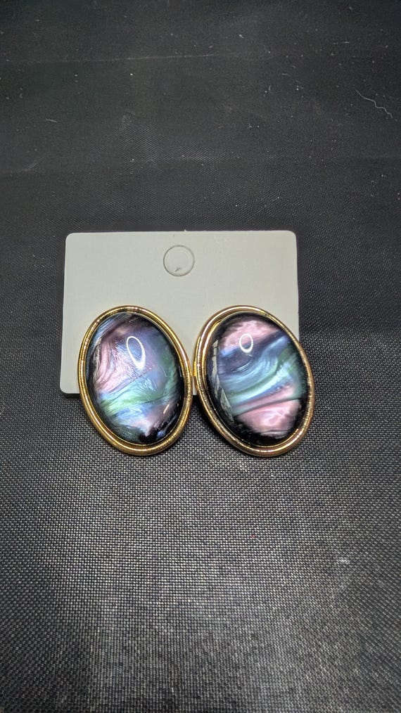 Ovals abalone shell earrings - image 11