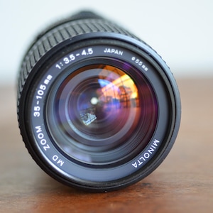 Minolta MD 35-105mm f/3.5-4.5 Zoom Lens Mint