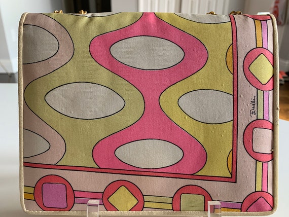Vintage 1960s Emilio Pucci Silk Purse
