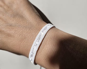 Seed bead Bracelet,Miyuki bracelet,dainty bracelet,statement bracelet,bridesmaid bracelet,jewelry beaded,MotherDay  gift,bridal bracelet