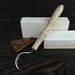 Hand Forged Bent Gouges. Spoon Carving Gouges. Wood Carving Tools. Bowl ...