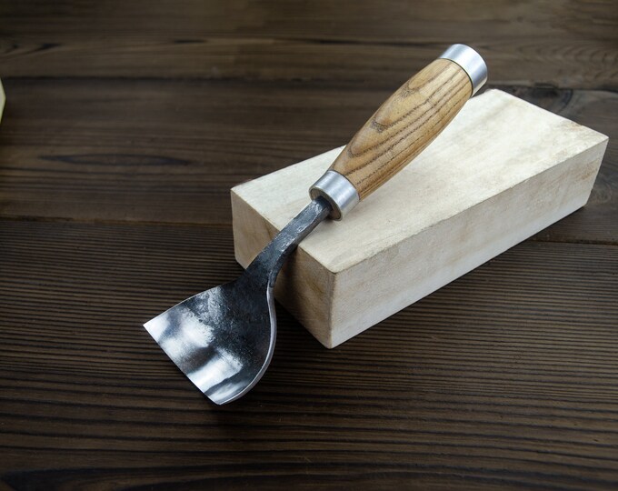Large Bent Gouge. Wood Carving Gouge. Spoon Carving Chisel. Bowls ...