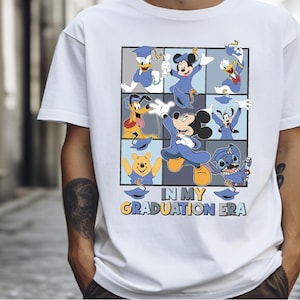 Disney Graduation Shirt, Mickey & Friend Graduate Tee, Disney Grad Trip Shirt, Disney Senior Squad Tee, Class of 2025 Shirt, Senior Year Tee